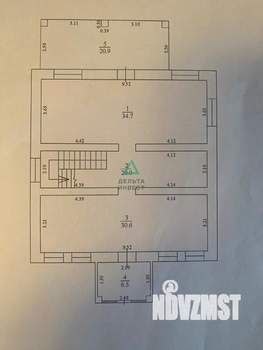 Коттедж 214м², 2-этажный, участок 8 сот.  
