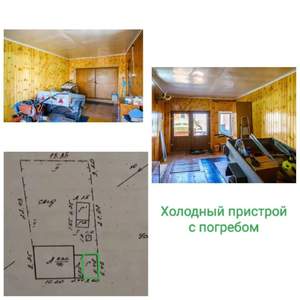 Коттедж 77м&sup2;, 1-этажный, участок 5 сот.  