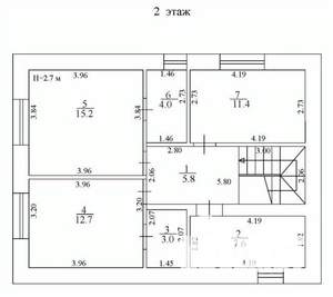 Коттедж 180м², 2-этажный, участок 8 сот.  