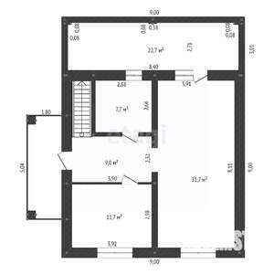 Дом 150м², 2-этажный, участок 6 сот.  