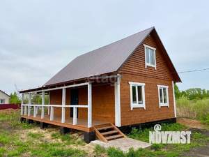 Дом 74м², 2-этажный, участок 8 сот.  