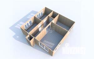 Дом 75м², 1-этажный, участок 5 сот.  