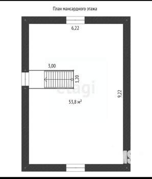 Дом 126м², 2-этажный, участок 8 сот.  