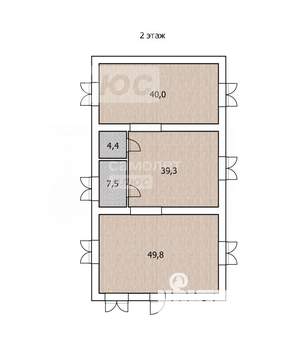 Коттедж 340м², 2-этажный, участок 8 сот.  