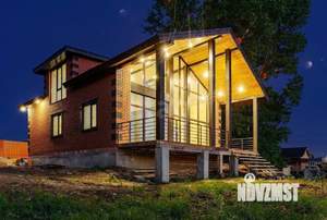 Дом 209м&sup2;, 2-этажный, участок 11 сот.  