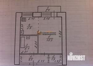 1-к квартира, на длительный срок, 33м2, 7/9 этаж