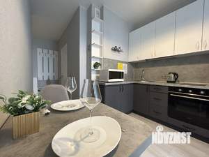 1-к квартира, посуточно, 42м2, 22/24 этаж