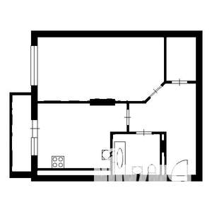 1-к квартира, на длительный срок, 39м2, 7/12 этаж