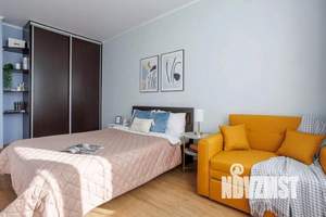 1-к квартира, посуточно, 43м2, 1/1 этаж