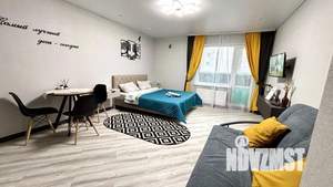 1-к квартира, посуточно, 40м2, 1/1 этаж