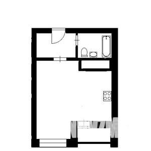 1-к квартира, на длительный срок, 32м2, 18/20 этаж