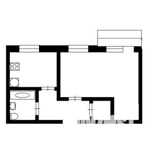 1-к квартира, на длительный срок, 40м2, 3/9 этаж