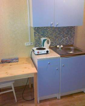 Студия квартира, на длительный срок, 14м2, 1/5 этаж