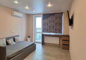 Студия квартира, на длительный срок, 24м2, 24/28 этаж