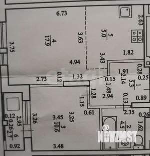 2-к квартира, на длительный срок, 44м2, 14/27 этаж