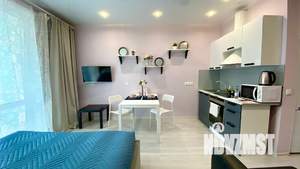 Студия квартира, посуточно, 45м2, 7/25 этаж
