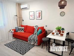 2-к квартира, посуточно, 38м2, 25/28 этаж