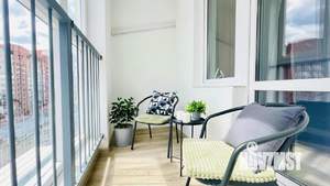 1-к квартира, посуточно, 40м2, 1/1 этаж