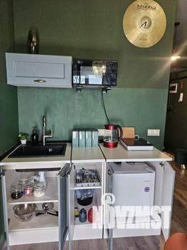 1-к квартира, посуточно, 24м2, 1/1 этаж