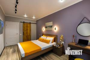 1-к квартира, посуточно, 43м2, 1/1 этаж