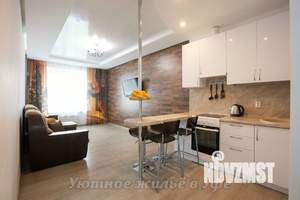 1-к квартира, посуточно, 48м2, 1/1 этаж