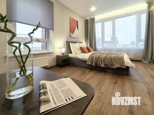 Студия квартира, посуточно, 42м2, 7/33 этаж