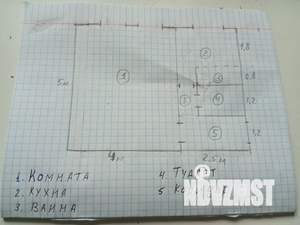 1-к квартира, на длительный срок, 32м2, 2/2 этаж