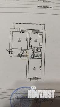 2-к квартира, на длительный срок, 53м2, 4/5 этаж