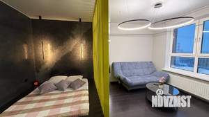 1-к квартира, посуточно, 44м2, 23/24 этаж