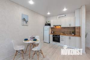 1-к квартира, посуточно, 42м2, 9/25 этаж