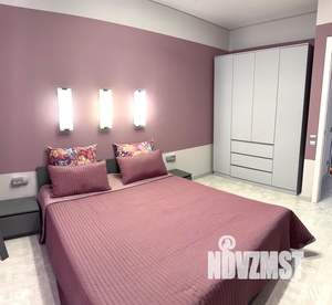 1-к квартира, посуточно, 46м2, 24/33 этаж