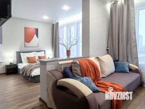 Студия квартира, посуточно, 42м2, 7/33 этаж