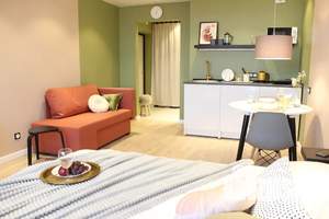 Студия квартира, посуточно, 30м2, 26/28 этаж