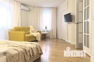 1-к квартира, посуточно, 46м2, 1/1 этаж