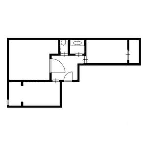 2-к квартира, на длительный срок, 65м2, 3/12 этаж