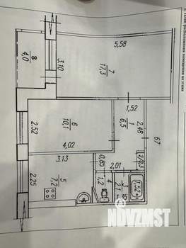 2-к квартира, на длительный срок, 45м2, 8/9 этаж