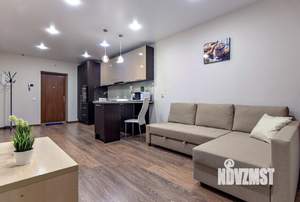 1-к квартира, посуточно, 40м2, 1/25 этаж