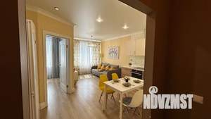 1-к квартира, посуточно, 46м2, 12/34 этаж