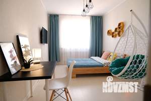 1-к квартира, посуточно, 38м2, 19/25 этаж