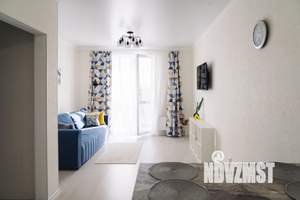 1-к квартира, посуточно, 44м2, 1/1 этаж