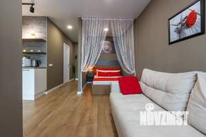 1-к квартира, посуточно, 39м2, 24/25 этаж