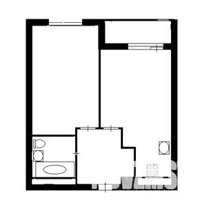 1-к квартира, на длительный срок, 44м2, 18/23 этаж