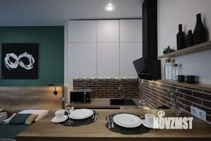 1-к квартира, посуточно, 28м2, 1/1 этаж
