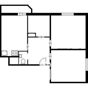 1-к квартира, на длительный срок, 33м2, 6/10 этаж