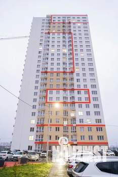 1-к квартира, посуточно, 42м2, 22/25 этаж