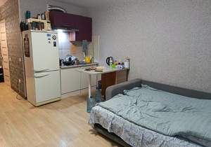 Студия квартира, на длительный срок, 30м2, 4/18 этаж