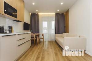 1-к квартира, посуточно, 42м2, 1/1 этаж