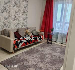 1-к квартира, на длительный срок, 35м2, 5/21 этаж