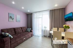 1-к квартира, посуточно, 43м2, 1/1 этаж