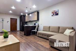 1-к квартира, посуточно, 45м2, 1/1 этаж